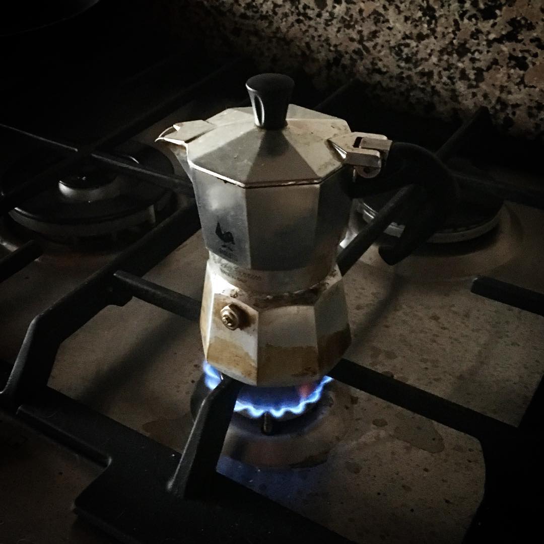 Lesson # 2: The coffee pot is on the fire