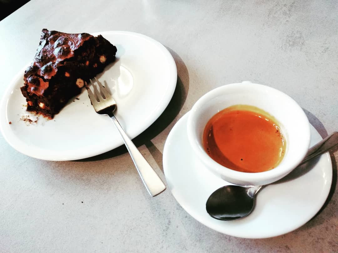 coffee coffeinberlin coffeetime cafeexpresso cafexperiment brownie